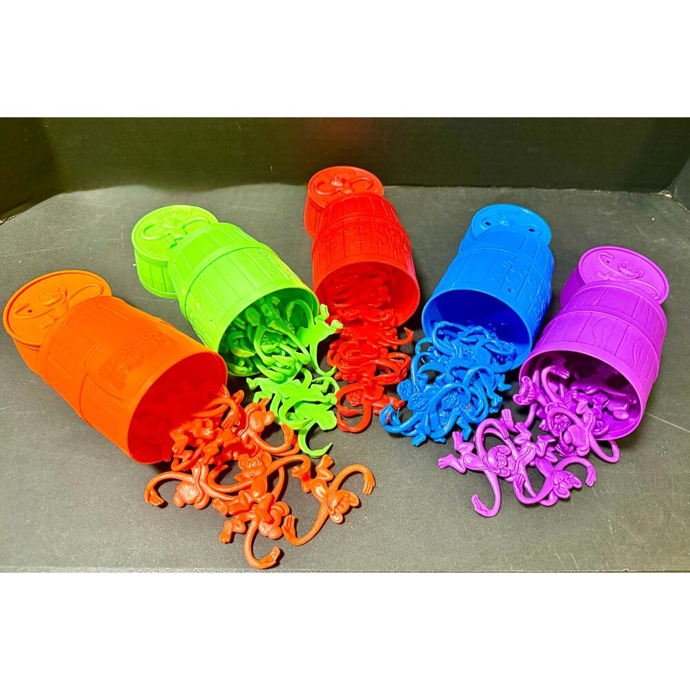 Spin Master Barrels of Monkey Retro Linking Fun colors sorting patterns math